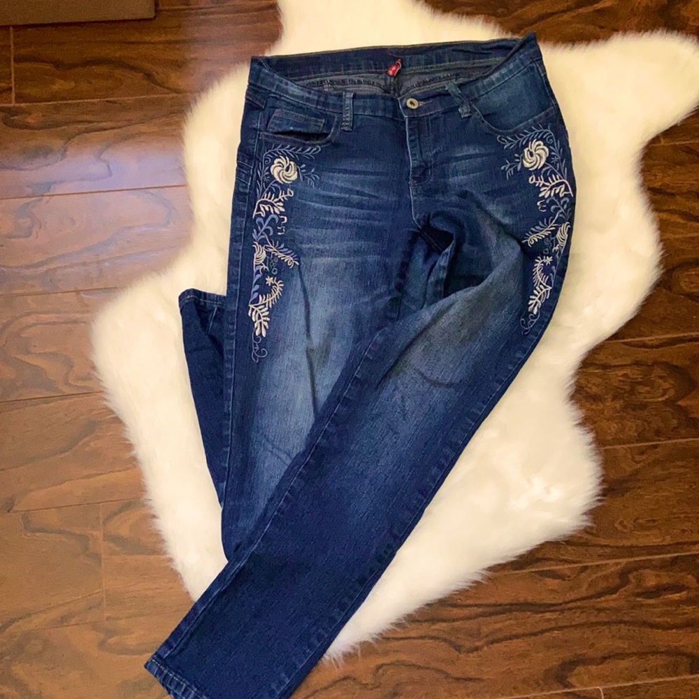 Be-girl dark blue denim jeans in size 11